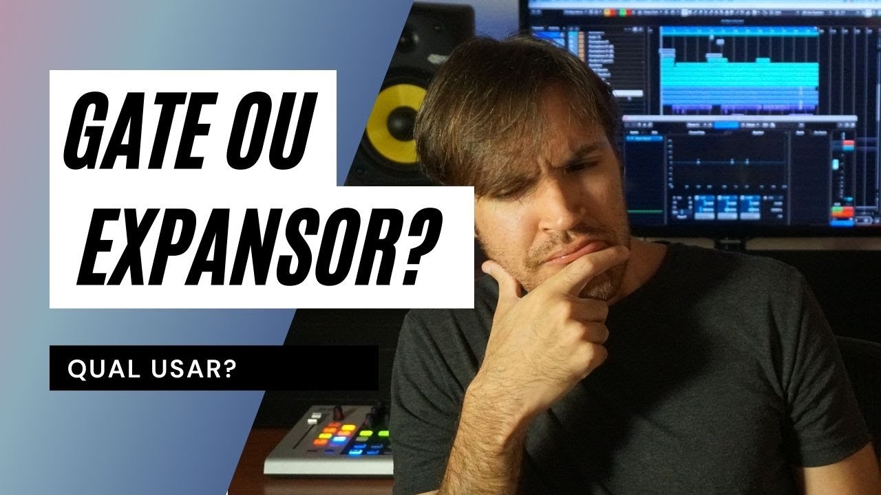 Como remover ruído - Gate VS Expansor