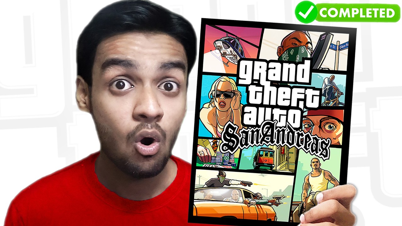Completing GTA San Andreas in ONE VIDEO!