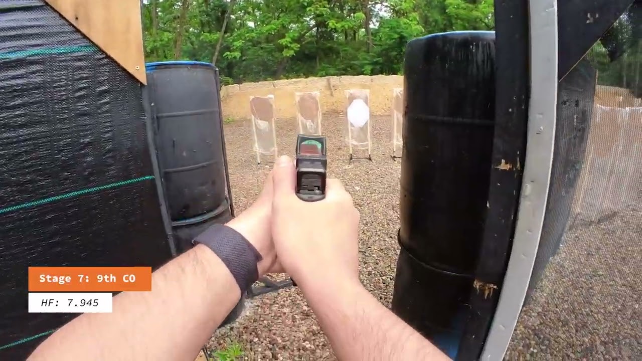 USPSA June 2025 - Glock 19 Gen 5 MOS - Carry Optics 16th place - Staten Island Championship