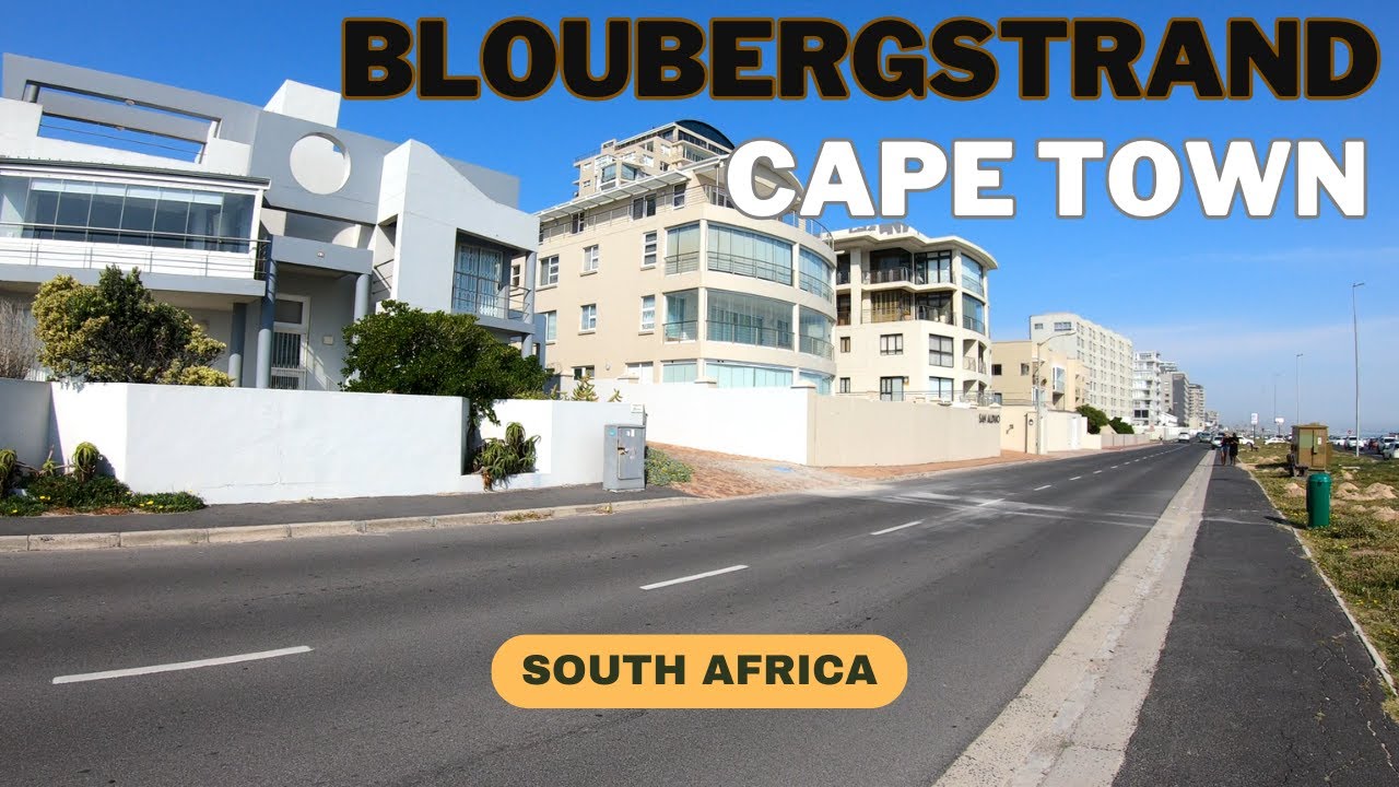 Take a Scenic Walk Along Bloubergstrand Cape Town | Best Views of Table Mountain 