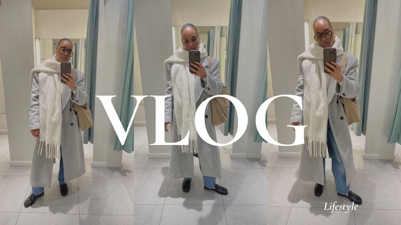 VLOG : GRWM + Nouveautés H&M + Haul Amazon + Essayage Jean