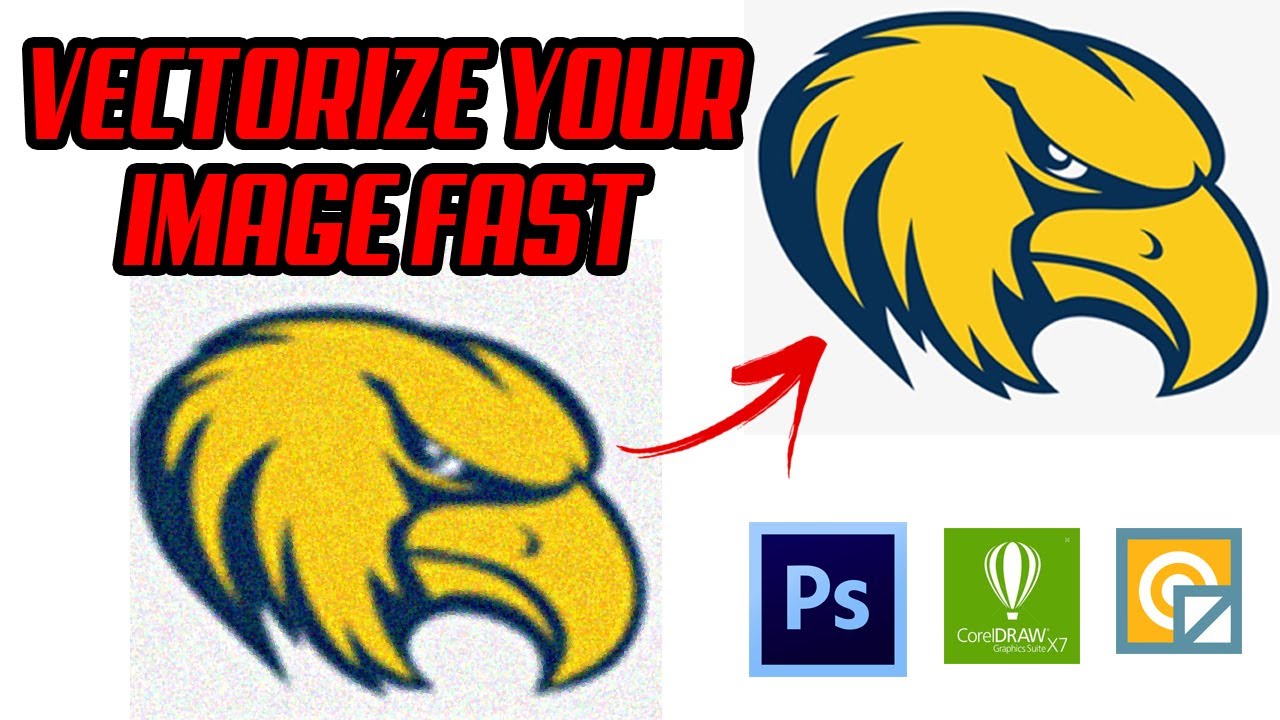 How to Vectorize your Image Fast|Tutorial
