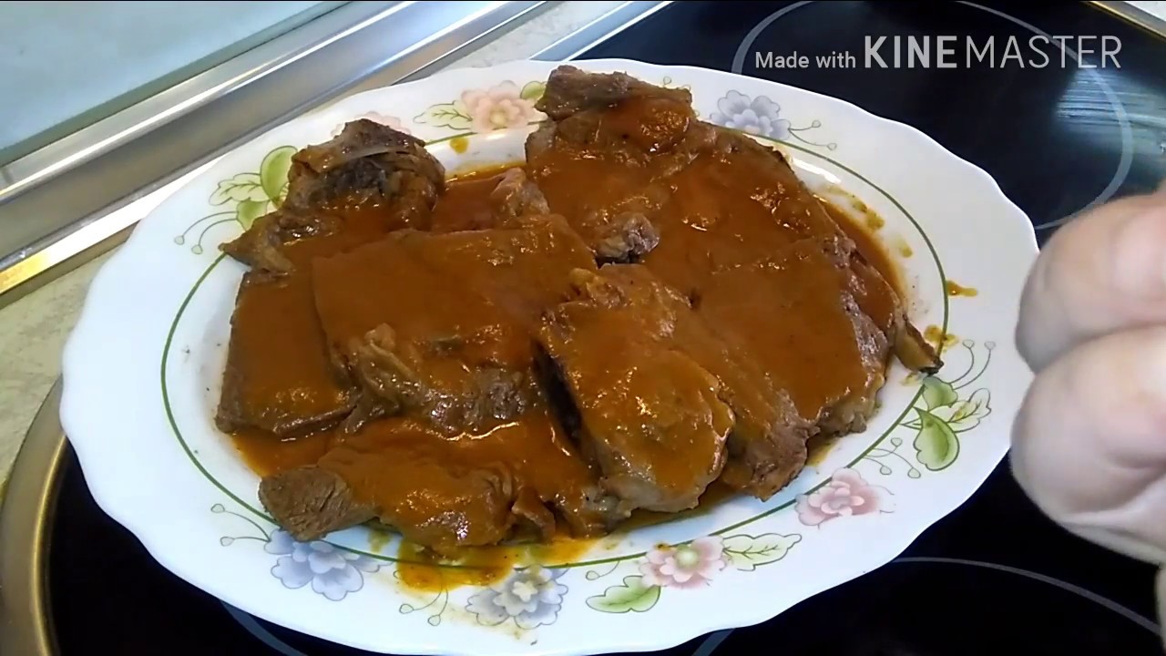 FILETES DE TERNERA EN SALSA FACILÍSIMO