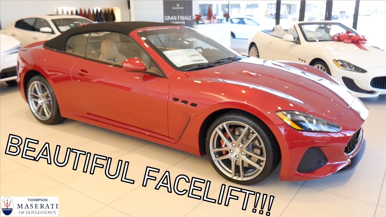 2018 Maserati GranTurismo Convertible MC Overview!