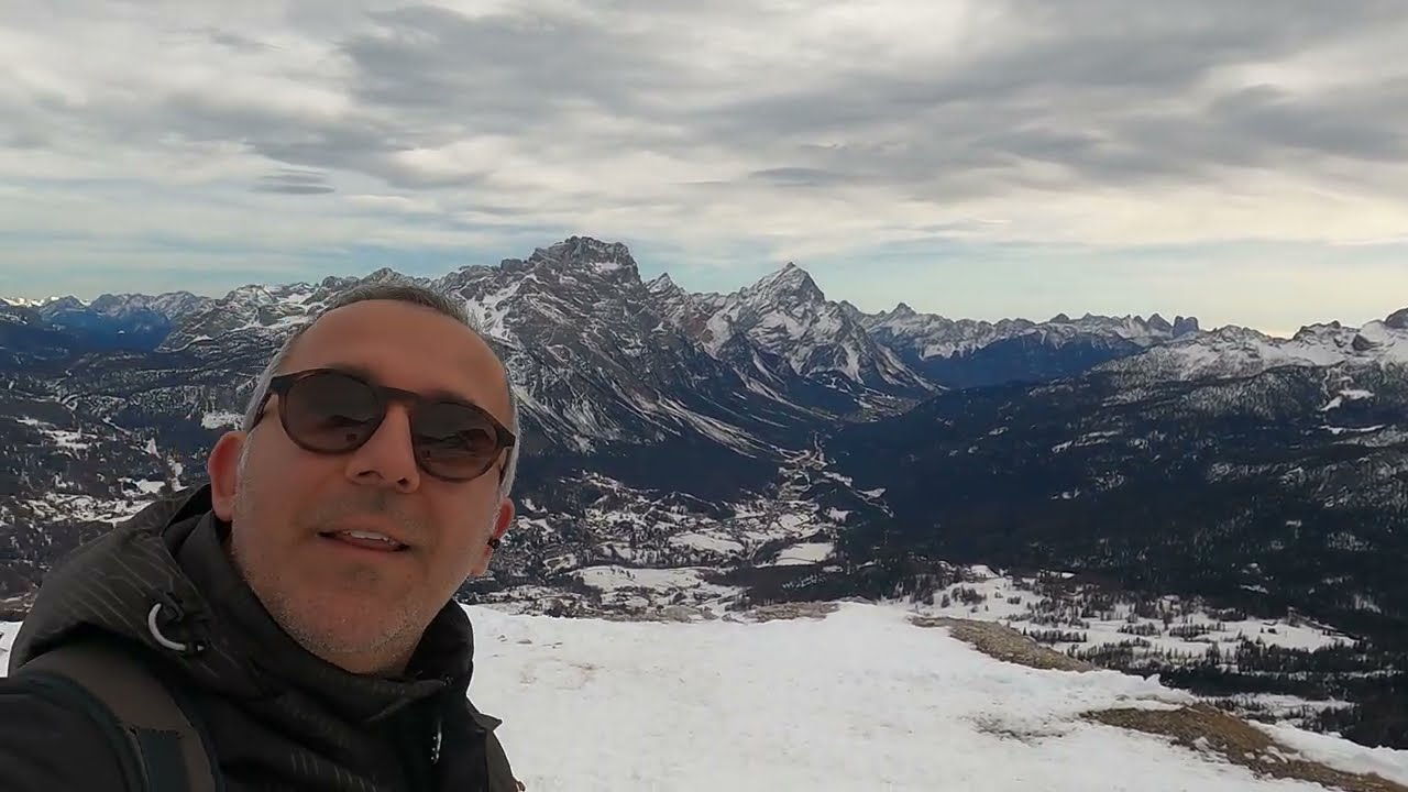 Cortina d'Ampezzo in winter time.