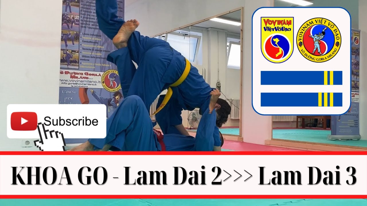 Vovinam Tutorial | KHOA GO - Exam for Blue Belt 3rd Cap | M° Vittorio Cera