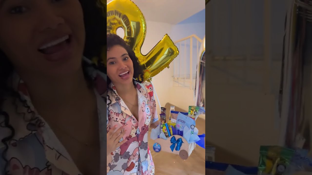 Laura me sorprende con esta sorpresa