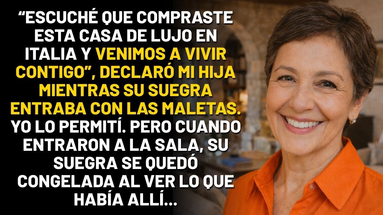 “¡Nos vamos a mudar a tu casa!” Mi hija invadió mi casa y llevó a su suegra. Ella se quedó helada