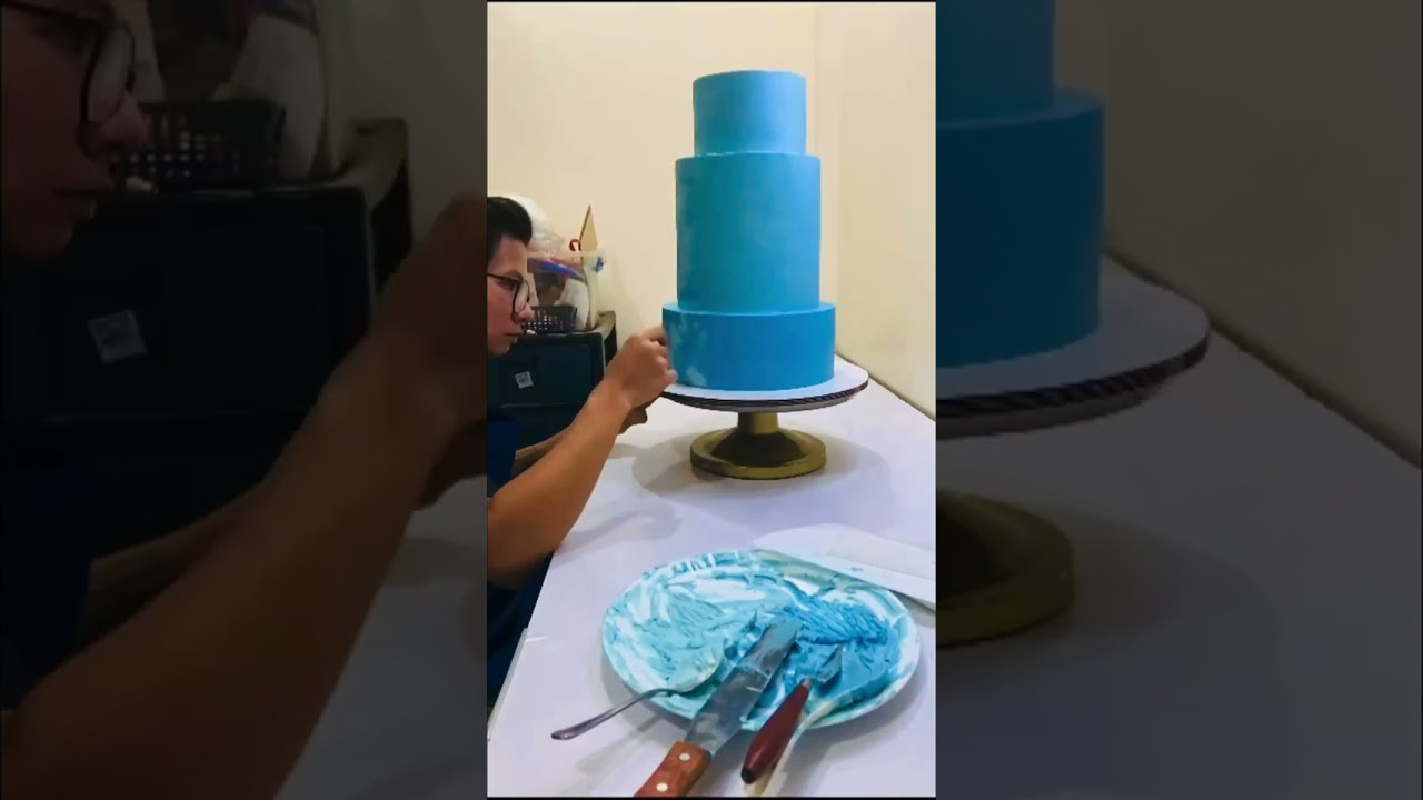 Buttercream Pallete knife design