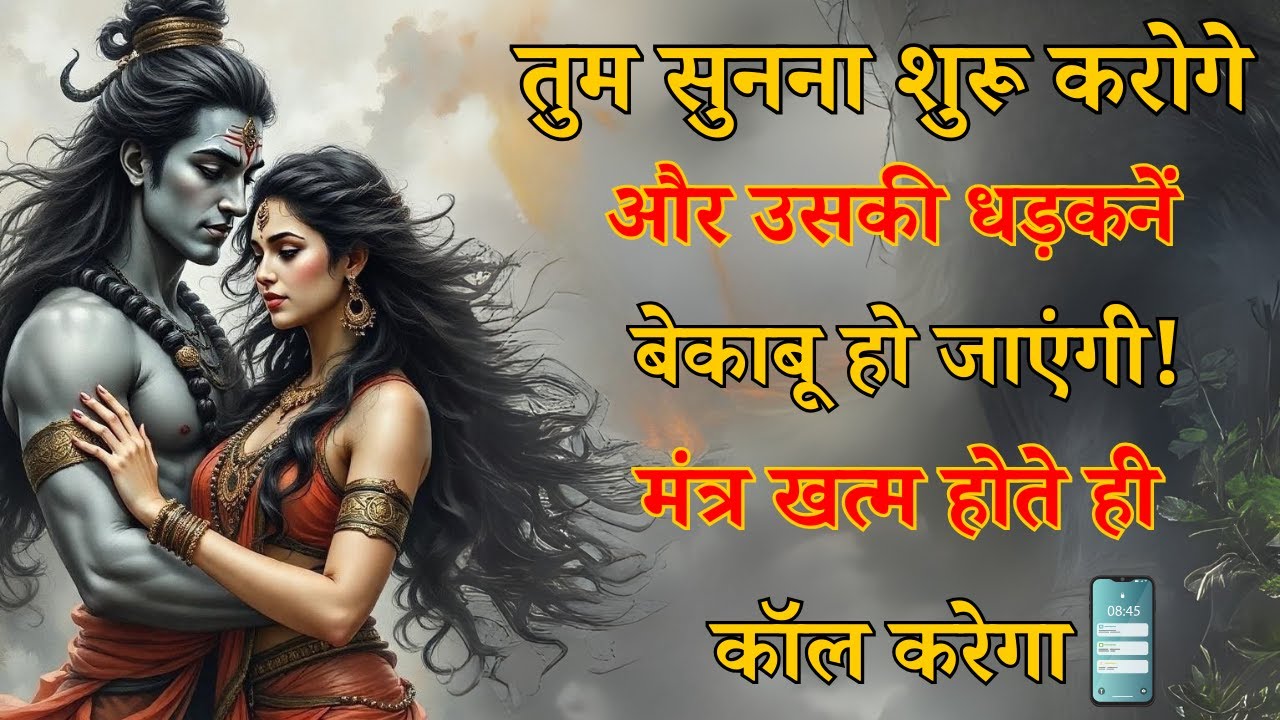 तुम सुनना शुरू करोगे, और उसकी धड़कनें बेकाबू हो जाएंगी! | मंत्र खत्म होते ही कॉल करेगा