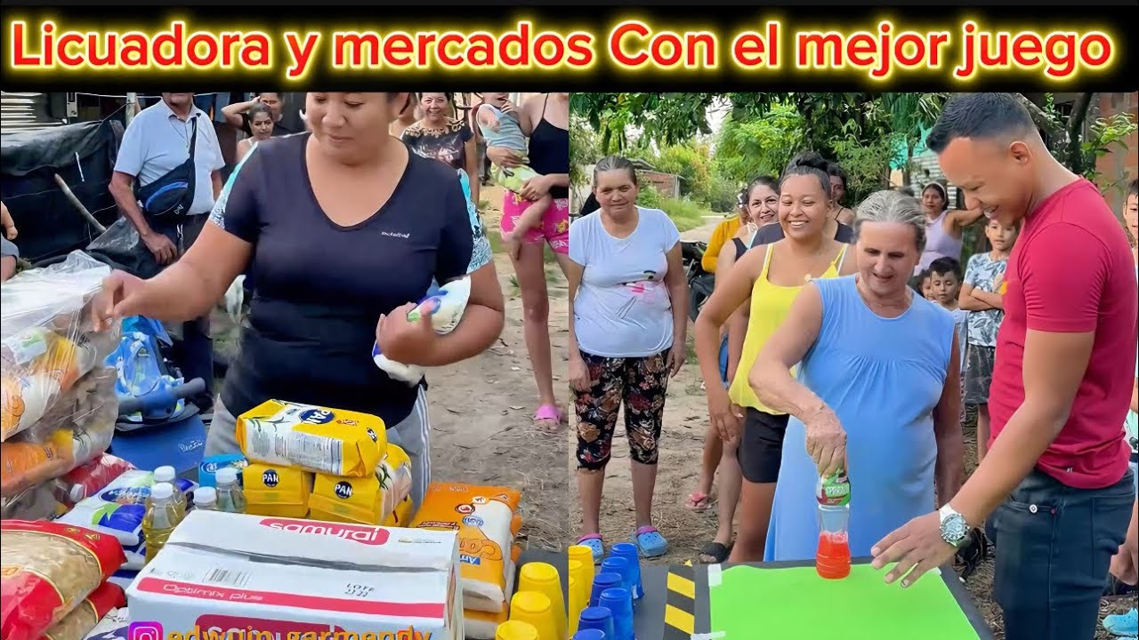 ❤️Hice el mejor juego del mundo Con Mercados Y Licuadora✅