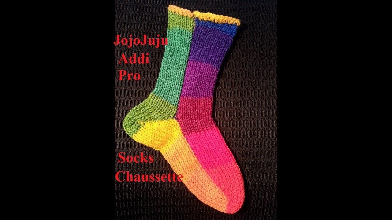 (English&Francais) Quick &Easy  SOCKS Addi  Express PrO/chaussette Rapide Addi pro