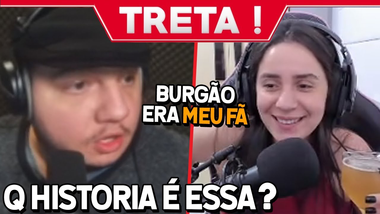 burgao treta com badpolly por motivo inusitado | CORTES do BURGAO
