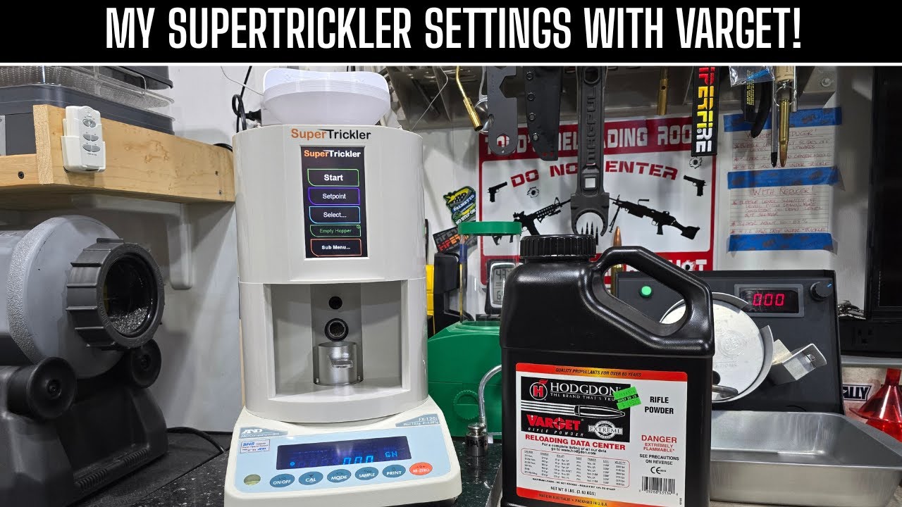 MY SUPERTRICKLER VARGET SETTINGS