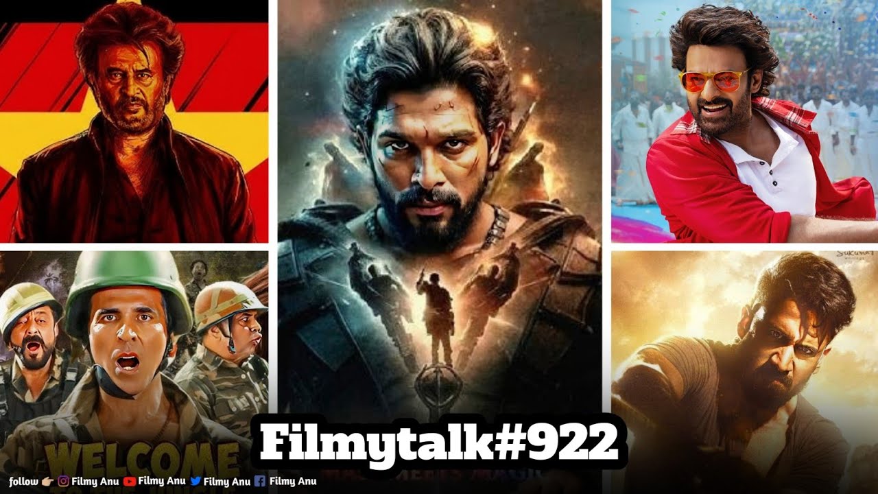Filmy Talks #922:- AA22xA6 Teaser😍, The RajaSaab Sequel😱, Thalaivar 173🧐, Varushkarma🤩, Welcome 3🤔