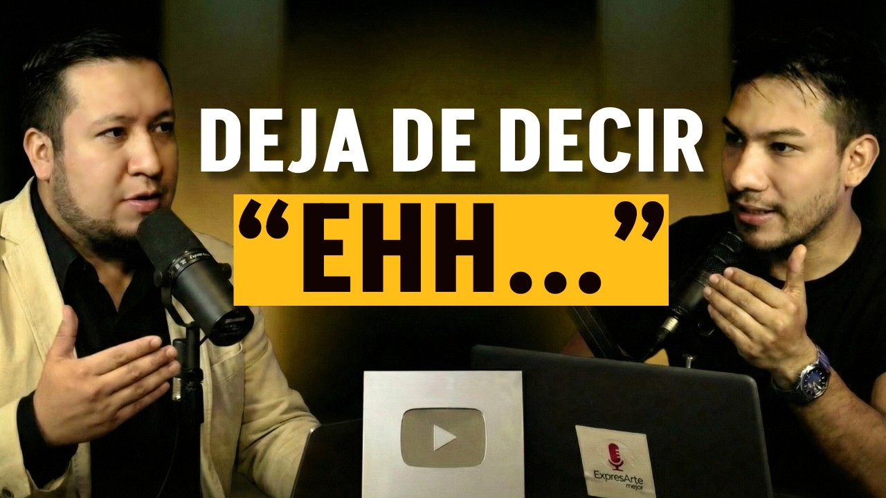 Las MULETILLAS te hacen sonar INSEGURO (sin que lo notes) 😥 | 🎙️ Podcast N°2