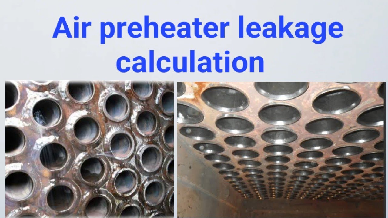 #Air preheater leakage calculations