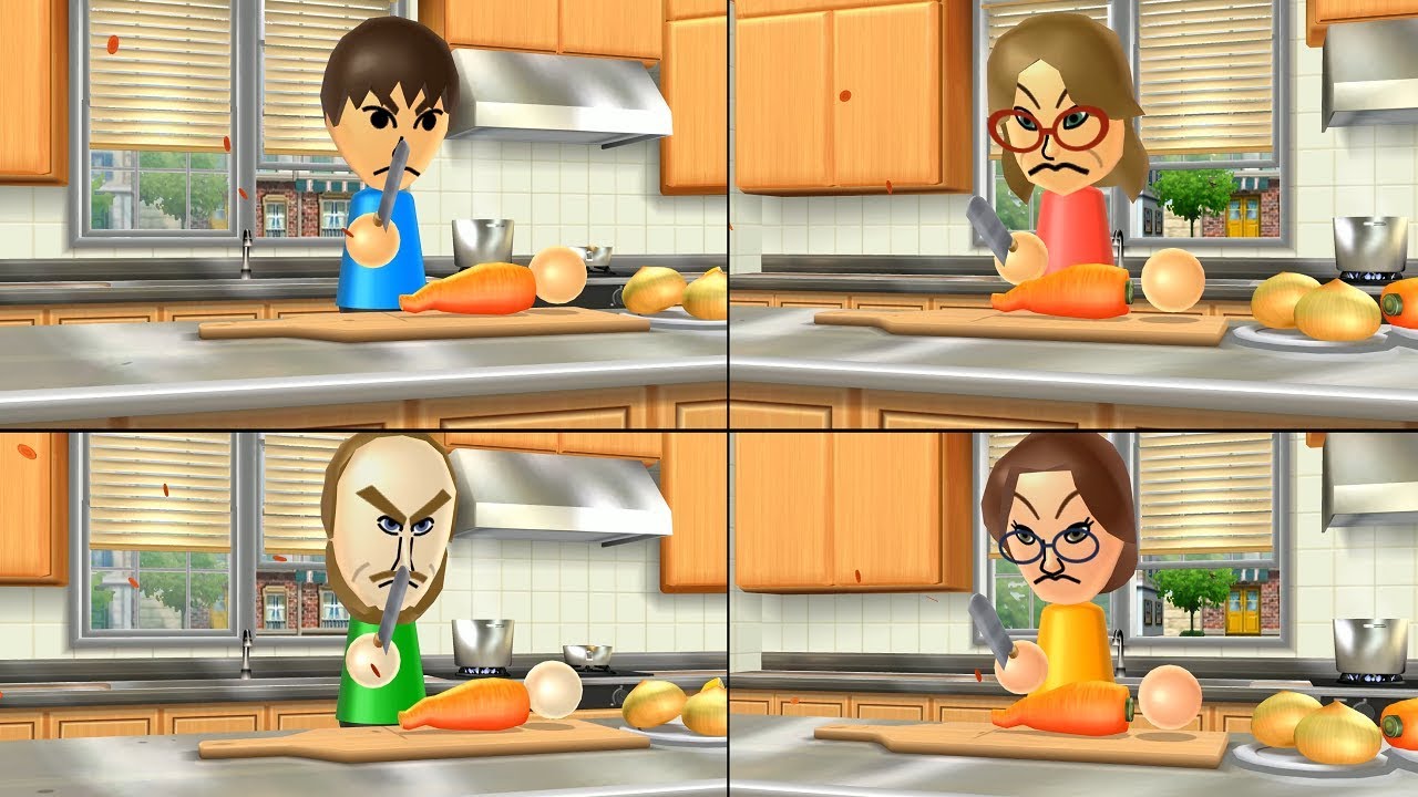 Wii Party - Chop Chops & Free Minigames| Cartoons Mee