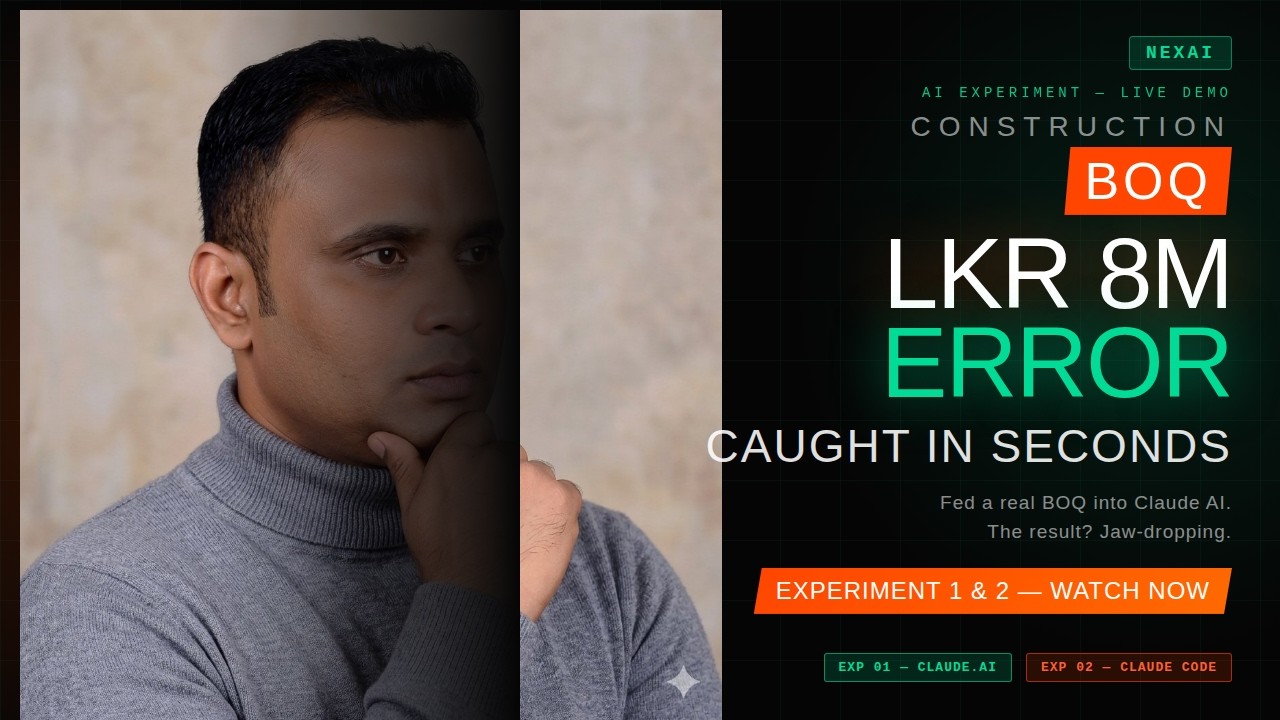Claude AI vs Claude Code: Live BOQ Experiment &mdash; The Results Will Shock You