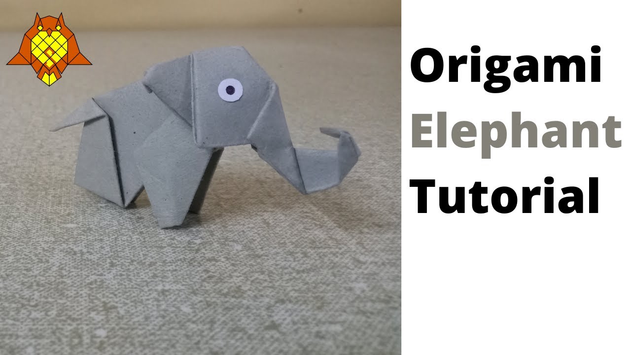 How to make Origami Elephant (Enomoto Nobuyoshi)