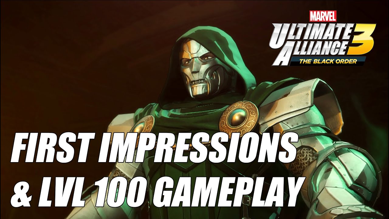 Doctor Doom: First Impressions & Lvl 100 Gameplay - Marvel Ultimate Alliance 3