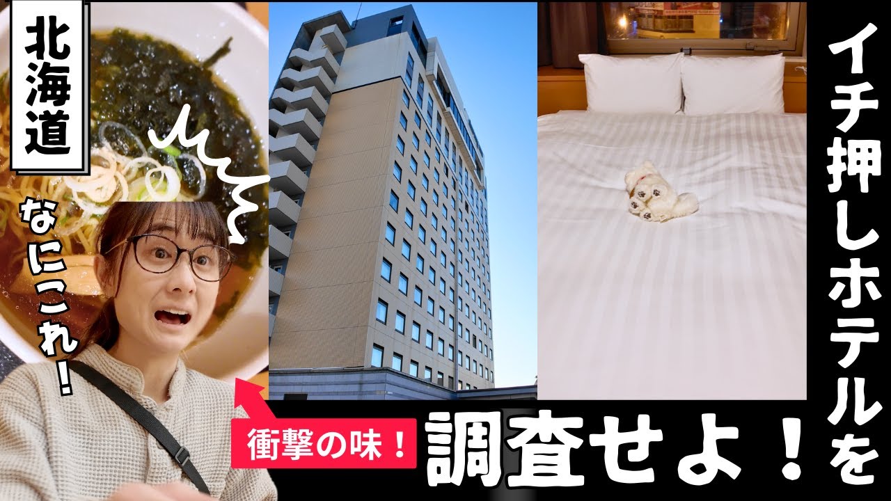 【北海道旅行】無料サービス 多すぎ！ドーミーイン 幣舞の湯 神 コスパ ホテル だった！天然温泉 ・ 夜鳴きそば ・ 展望 ラウンジ が全部 無料 ⁉︎  神コスパホテルに泊まってみた