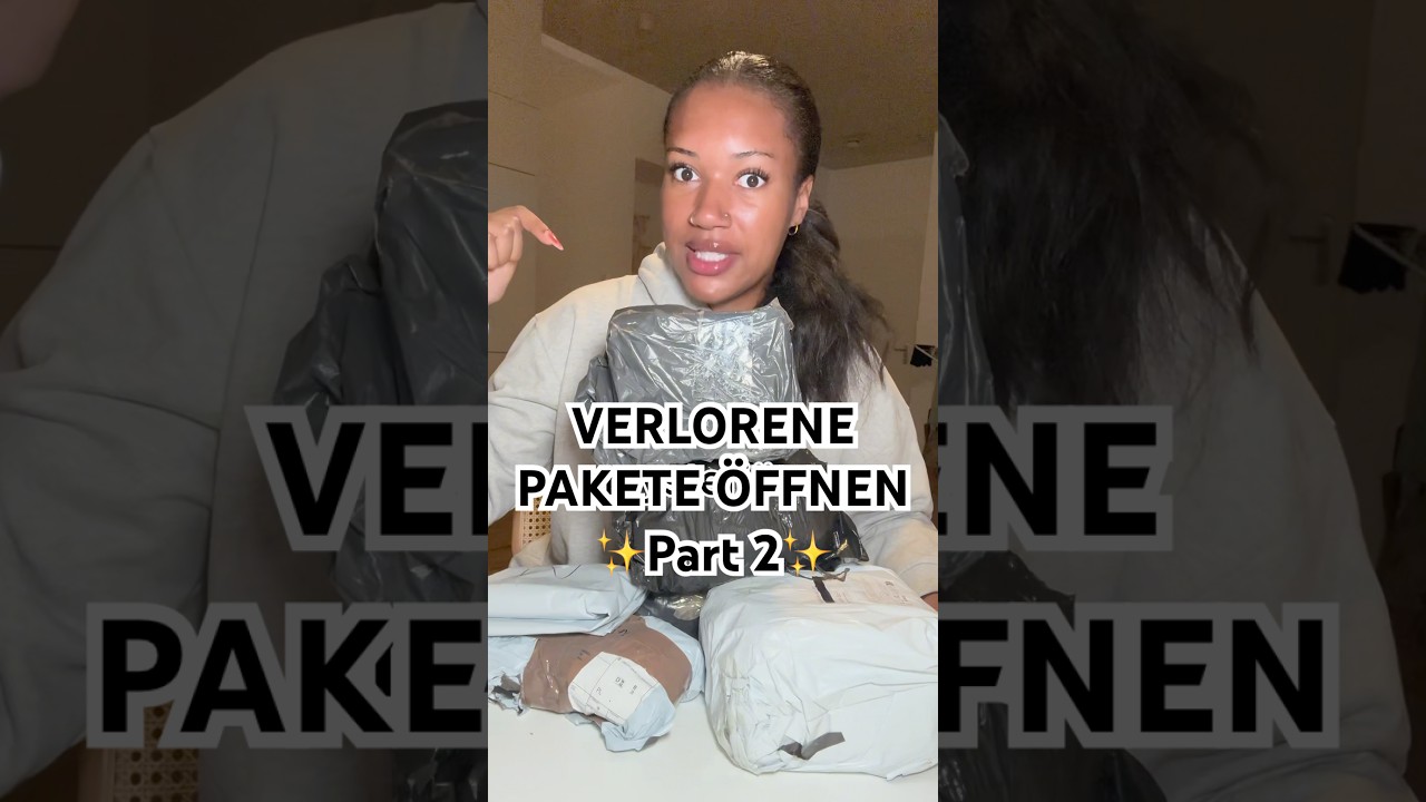 Wir &ouml;ffnen verloren Pakete😳         Welches fandet ihr am Besten?👀✨ #mysterypacks #paket #unboxing