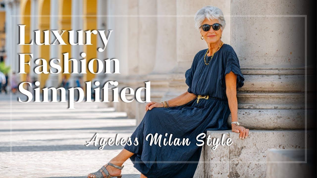 Milan inspired outfits for senior style ✨ luxury fashion with creative sophistication