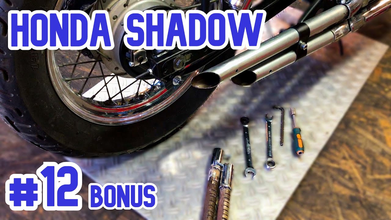 Honda Shadow Bobber Ep12 : CHICANES MAISON