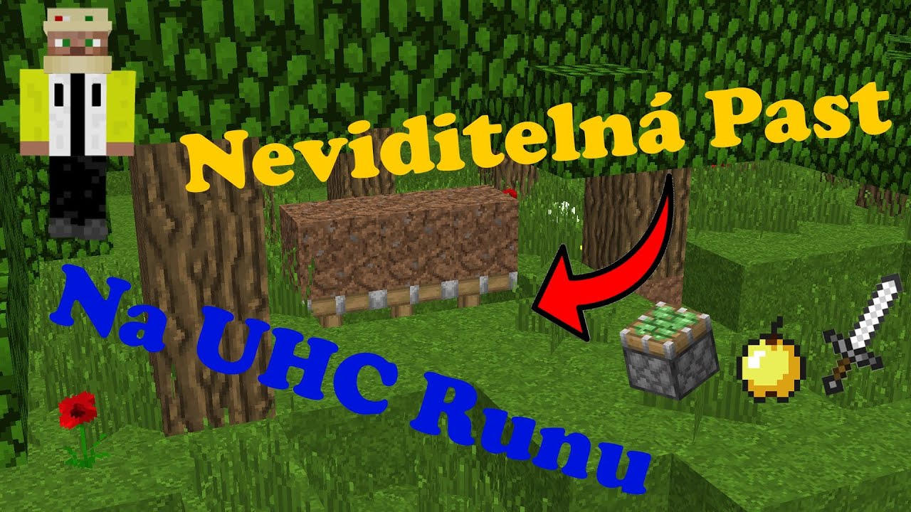 Neviditelná Past ( past z pohledu spoluhráče ) | Trapping | UHC Run