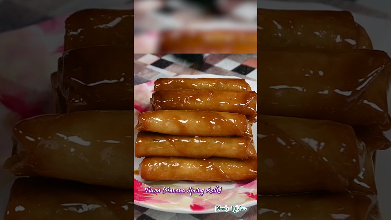 Banana Spring Roll! Turon! #pheatzkitchen #shorts #food #recipe #banana #turon #springroll
