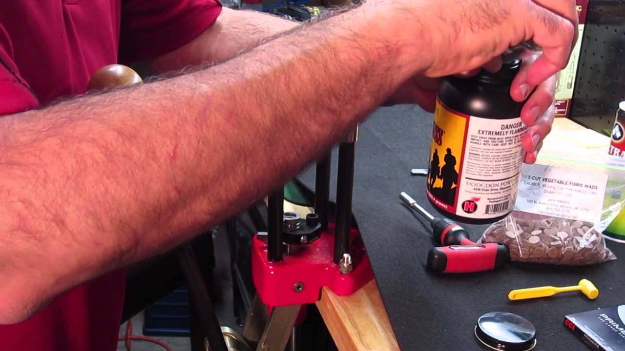 Reloading .45 Colt Lead Round Ball