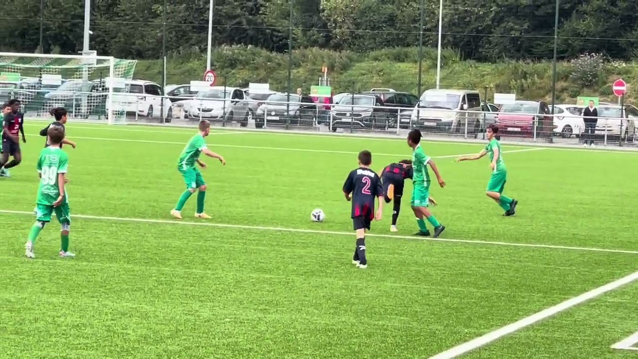 Match U13 RFC Liège / RAAL La Louvière  (1ere mi temps )