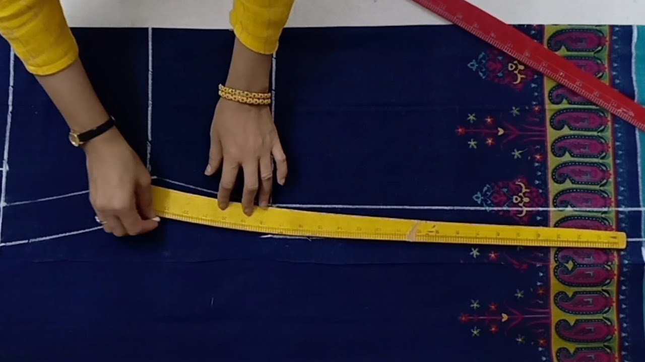 Kurti/Kameez/Suit Cutting (Easy Method)