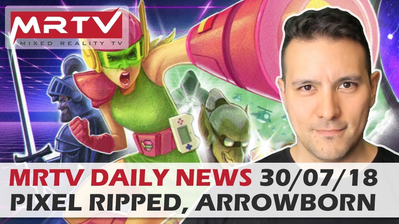 DAILY NEWS #36: Pixel Ripped 89, Moon Strike, A-Tech Cybernetic, Arrowborn, QuasAR Arena