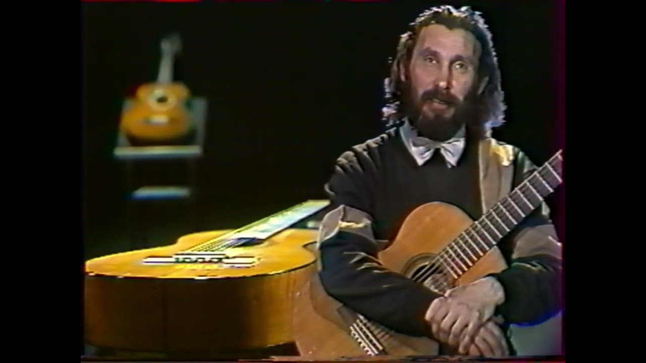 играет Юрий Митяев Одесский музыкант 1997 год. Мелодии на гитаре