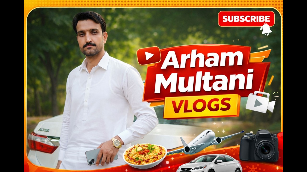 Arham Multani vlogs is live!