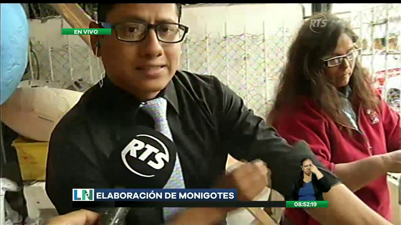 Comienza la elaboración de los tradicionales 'Monigotes'