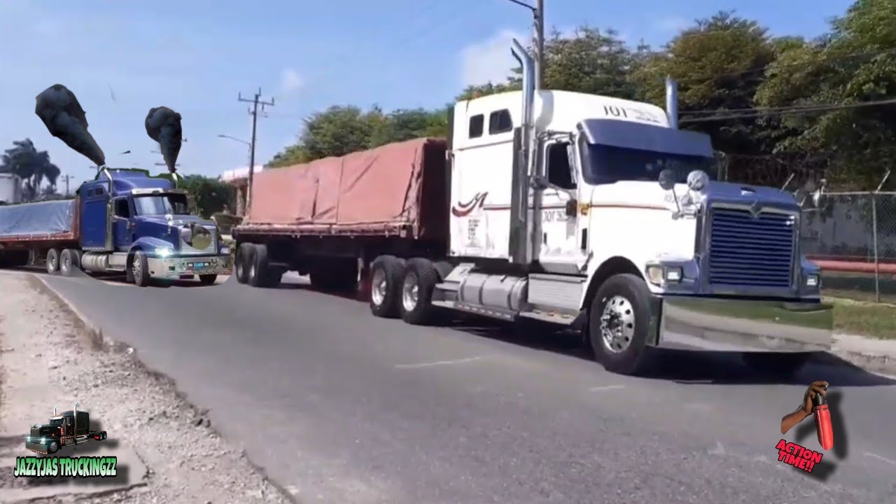 Some Great Flatbed Trucking in Jamaica 🇯🇲