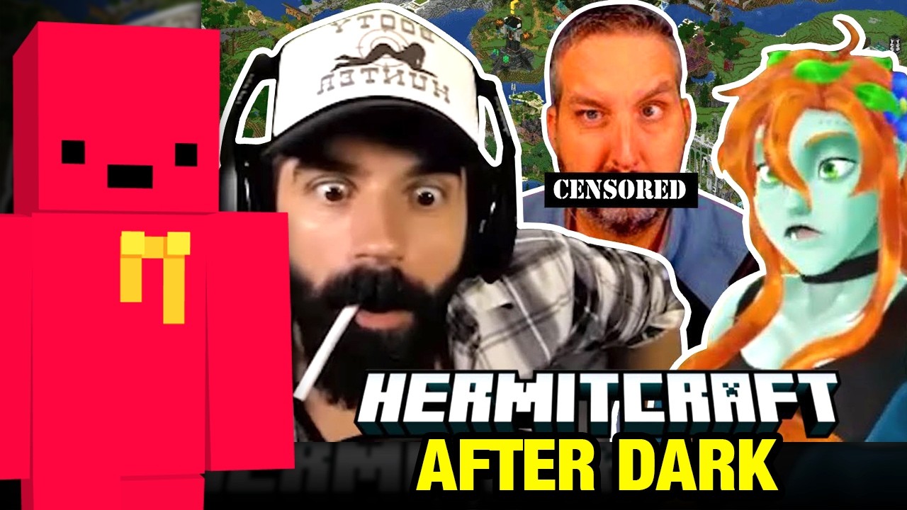 Реакция Wolfeei на Hermitcraft After Dark