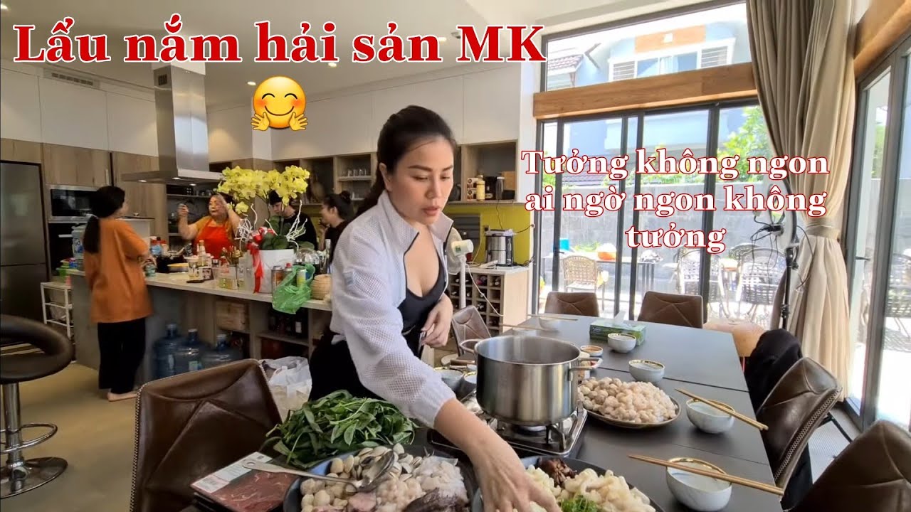 #48: Thèm ăn món gì nấu món đó... Hôm nay Vân làm Lẩu Nấm MK... 😊