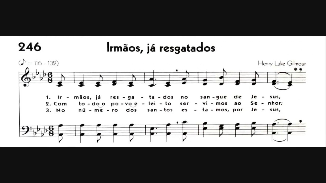 Hinário 5 CCB - Hino 246 - Irmãos, já resgatados - Strings - Teclado Yamaha PSR S670