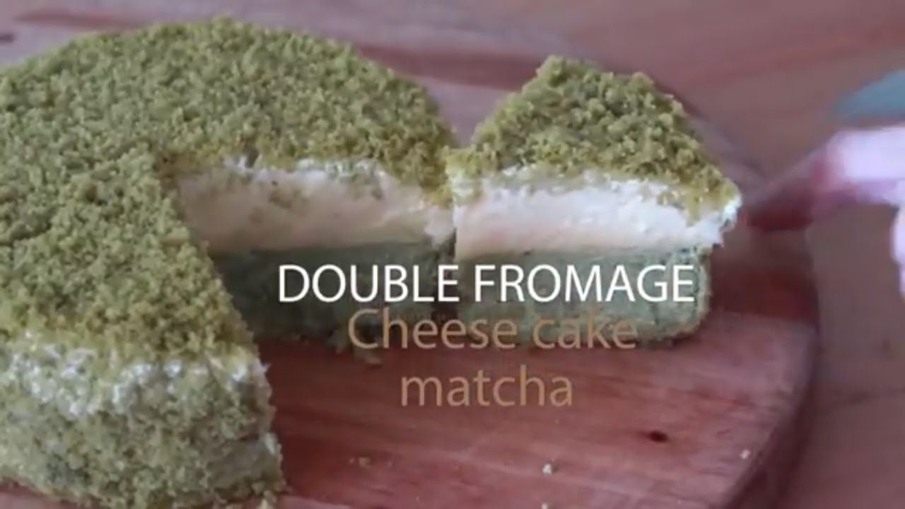Double Fromage Cheesecake Matcha