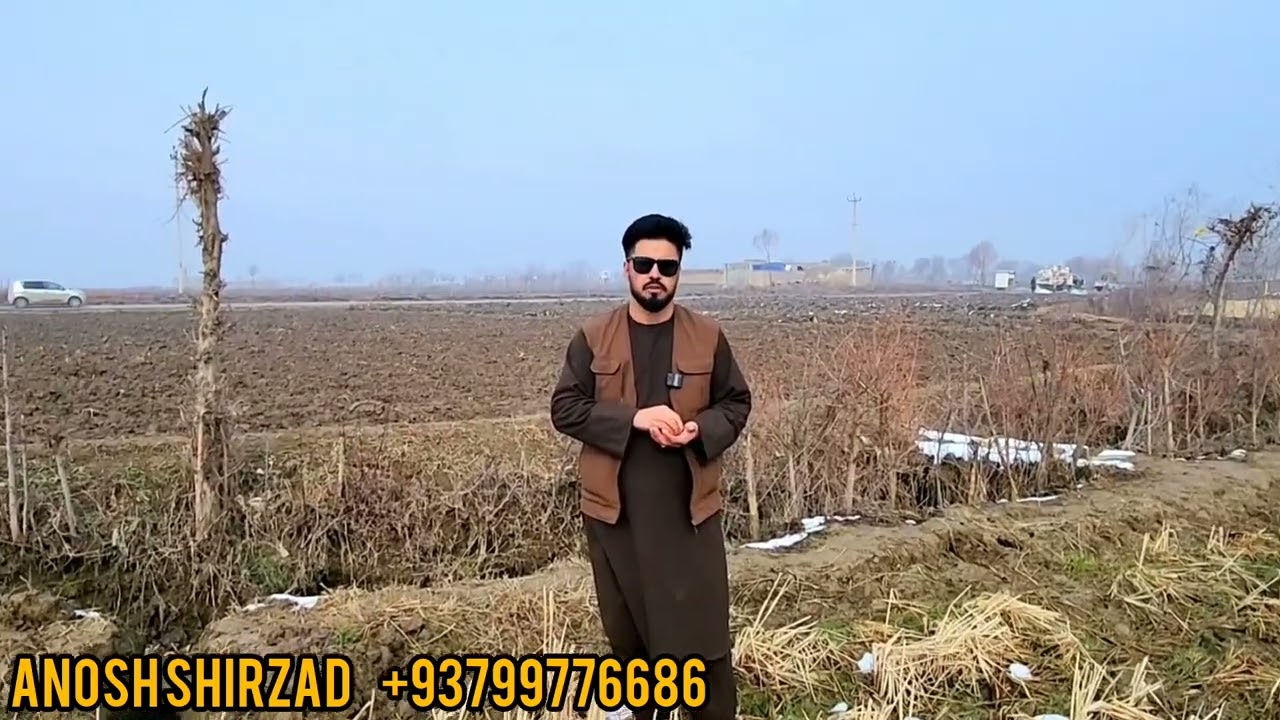 زمین فروشی دوفصله شش نیم جریب قیمت 1350000 هزار افغانی باجور آمد 