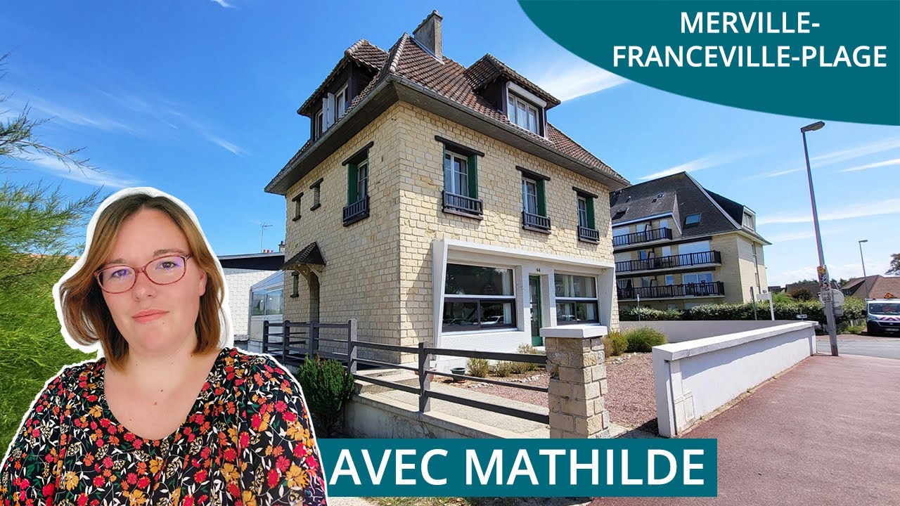 Merville-Franceville-Plage : grande maison familiale