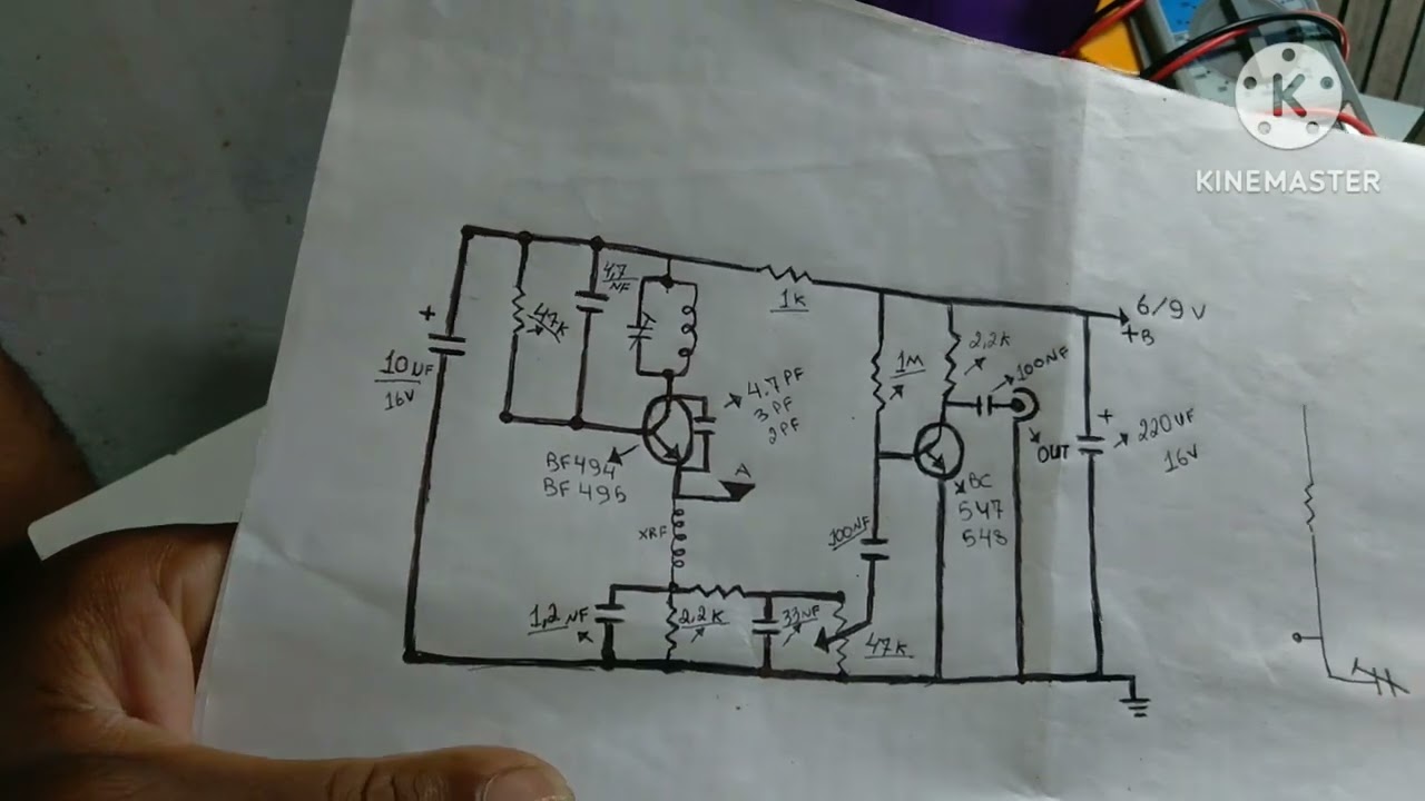 Esquema do receptor vhf (faixa de aviação)