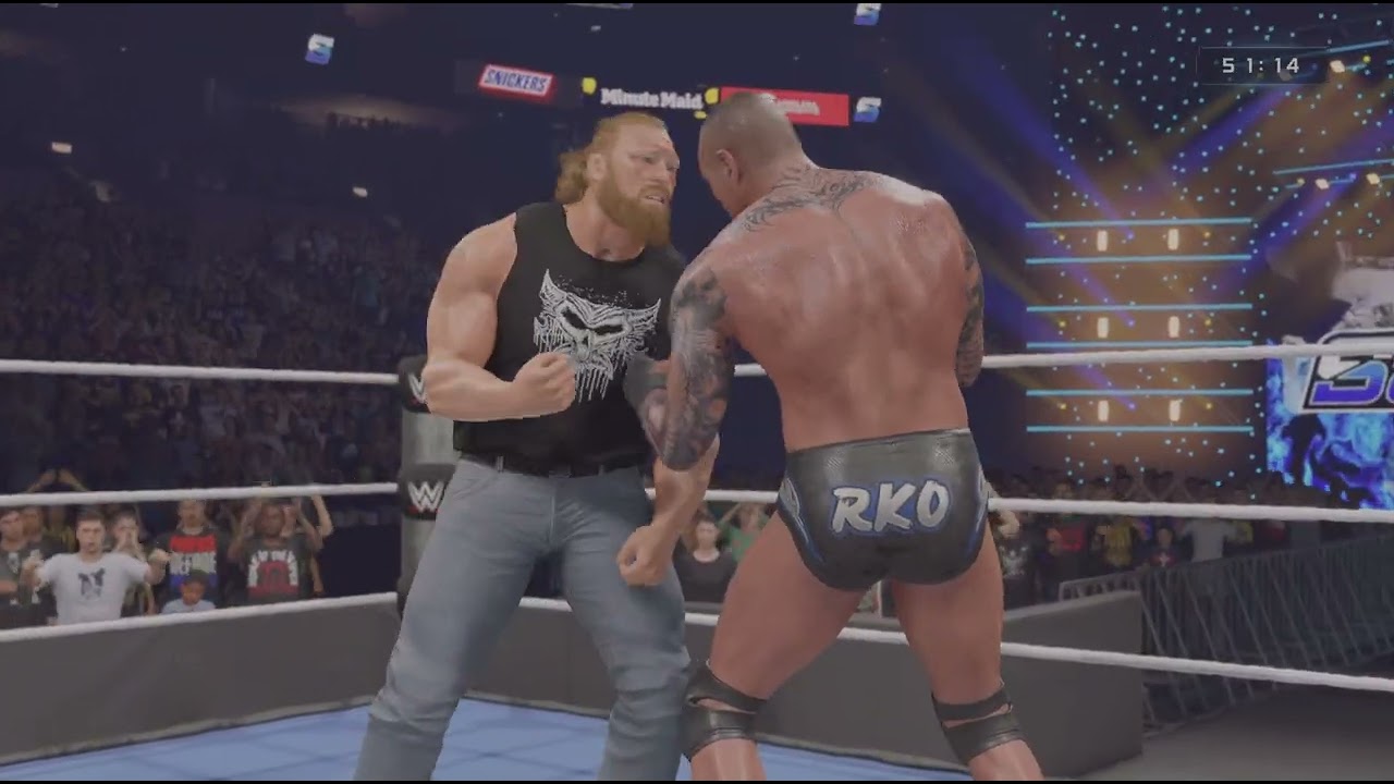Brock Lesnar Vs Randy Orton 1 Hours Part 1