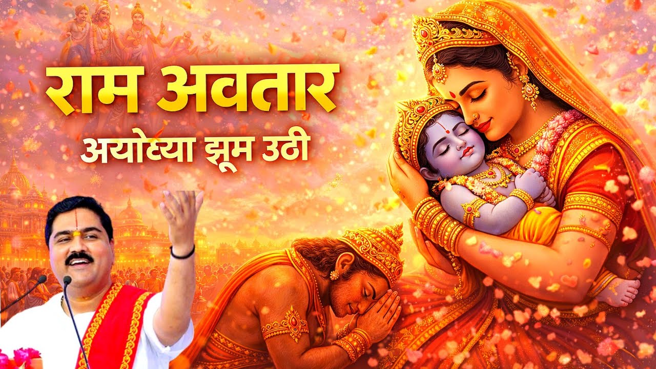राम जन्म के पीछे छिपा सबसे बड़ा रहस्य | भगवान को क्यों लेना पड़ा अवतार? | राम जन्म  | पूज्य राजन जी 