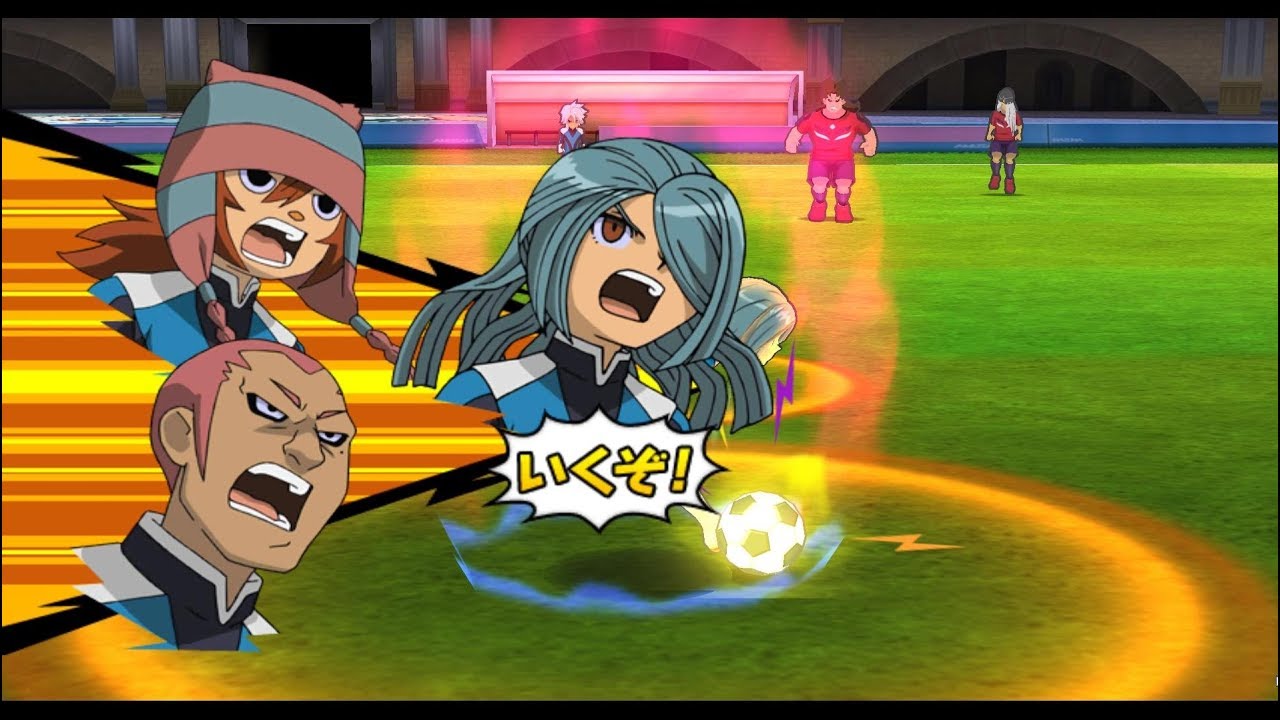 Inazuma Eleven Go Strikers 2013 Dark Emperors Vs Ogre Wii 1080p (Dolphin/Gameplay)