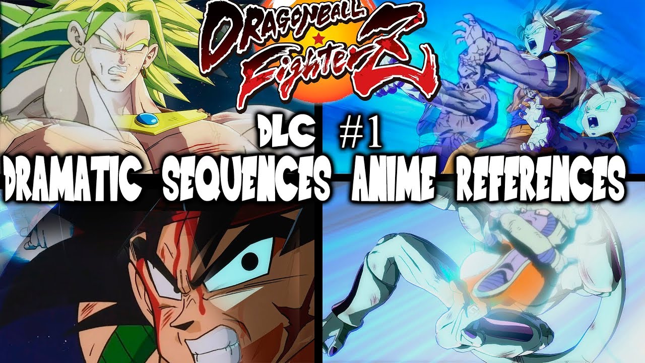 Bardock & Broly DRAMATIC References Dragon Ball FighterZ